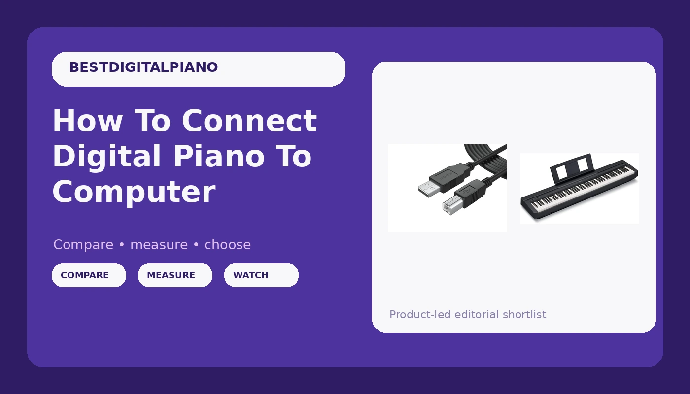 How To Connect Digital Piano To Computer - DigitalPianoScore review with measurements and honest opinion
