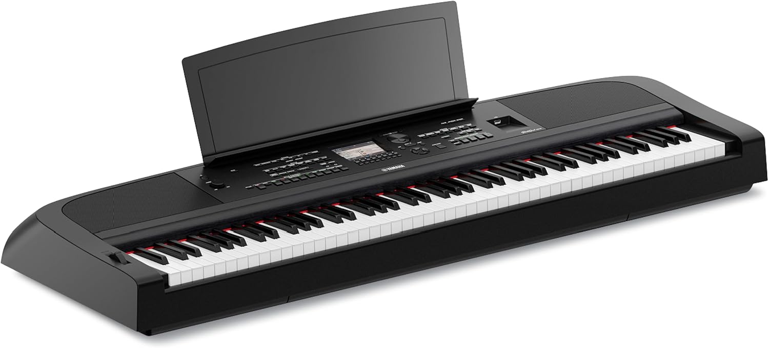 Yamaha DGX-670B 88-Key Weighted Digital Piano, Black